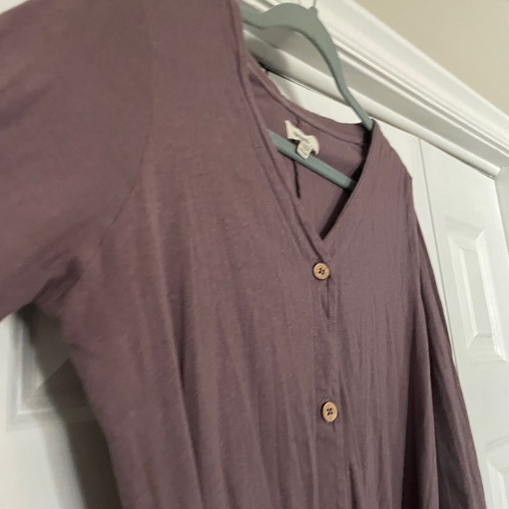 Pact Seaside Linen Blend Dress